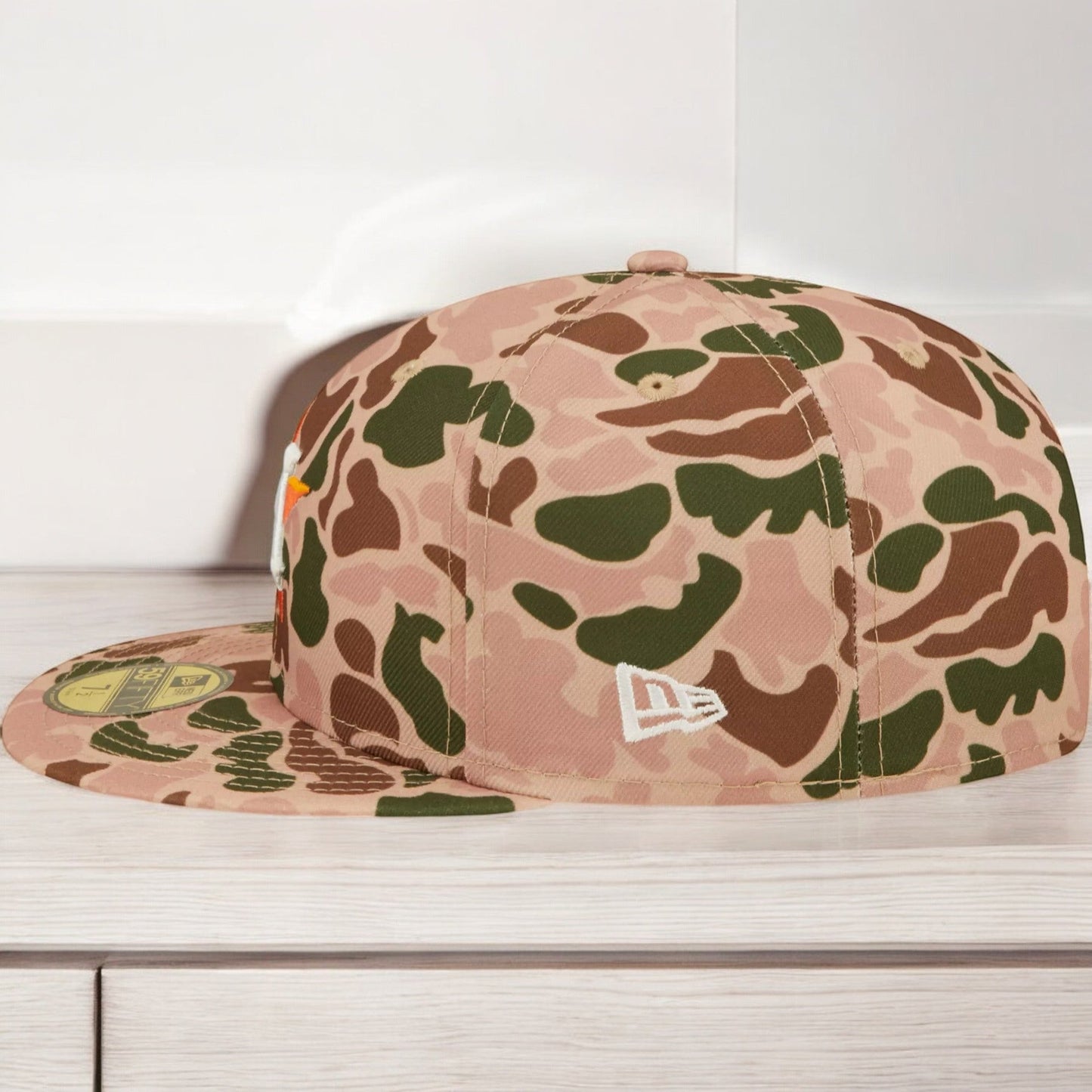 Men's New Era MLB Houston Astros 5950 Duck Camo Fitted - Duck Camo
