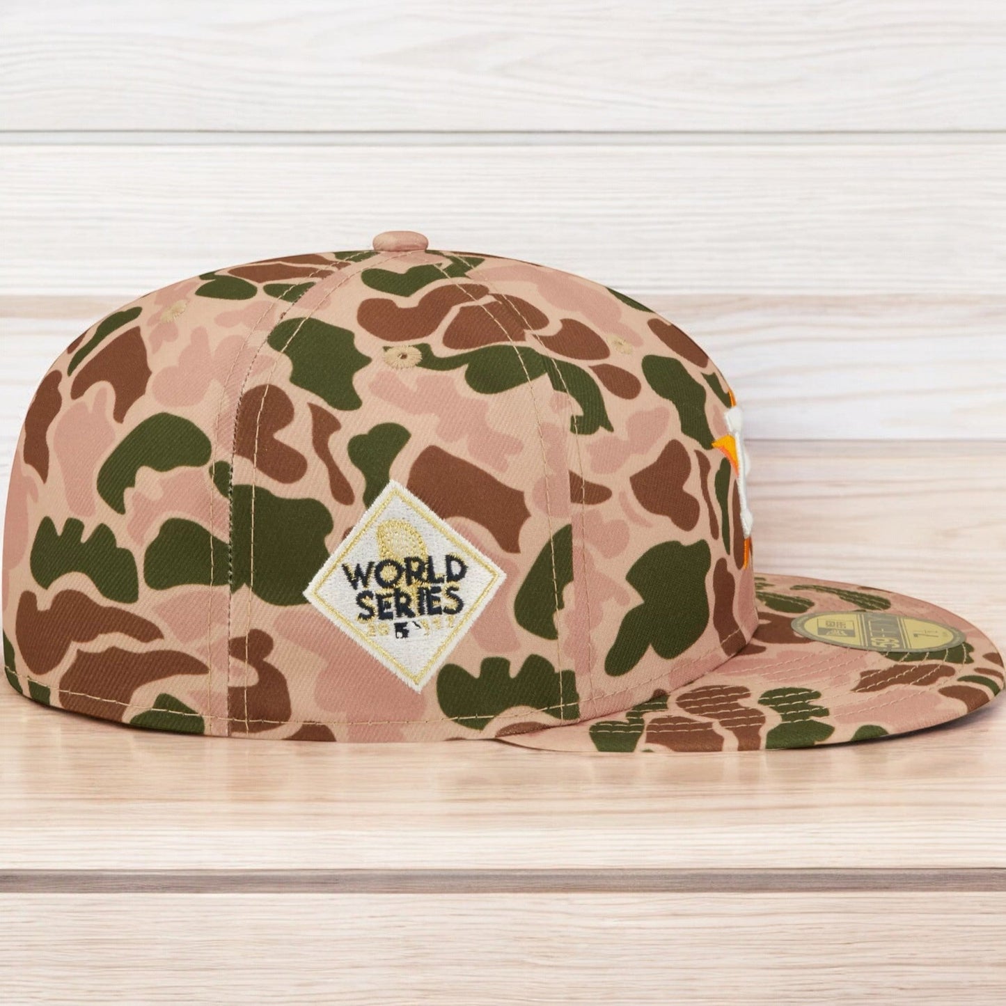 Men's New Era MLB Houston Astros 5950 Duck Camo Fitted - Duck Camo