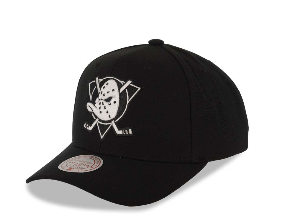 Mitchell & Ness Men's NHL Panda Pro Snapback Vintage Ducks Snapback Caps