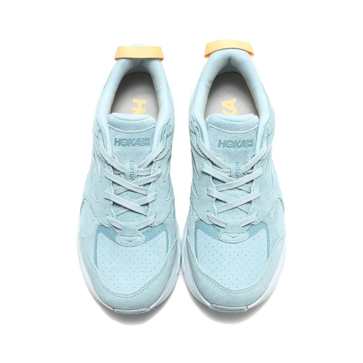 Men's Hoka One One Clifton L Suede 'Blue Ice Flow'