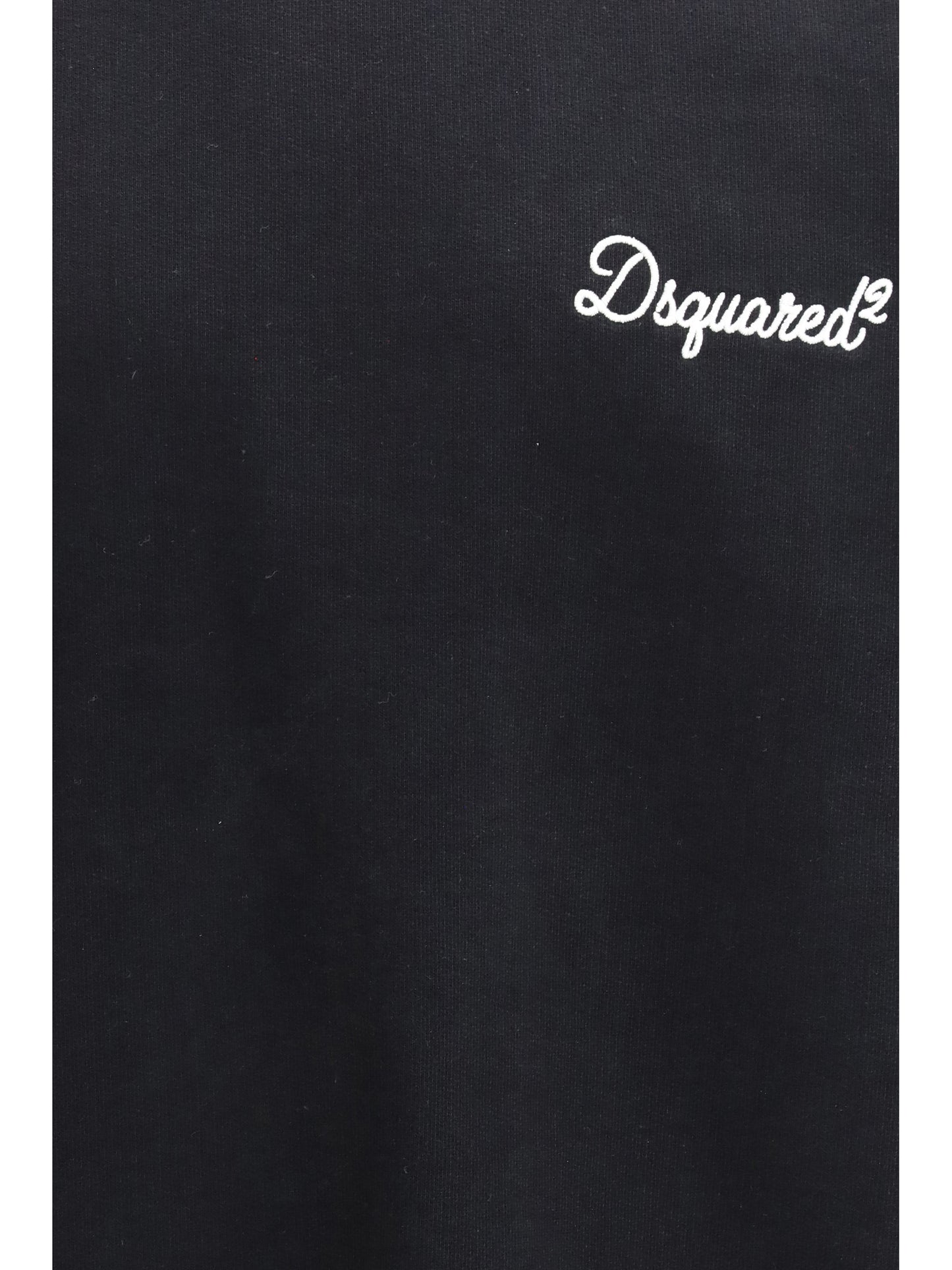 Sweatshirt Logo Cotton Black