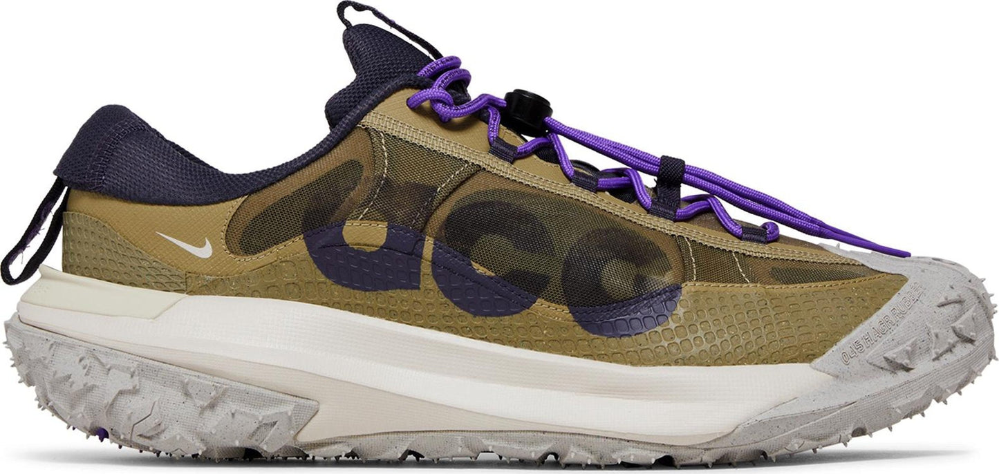 Nike Men's Acg Mountain Fly 2 Low 'Neutral Olive Mountain Grape' Shoes