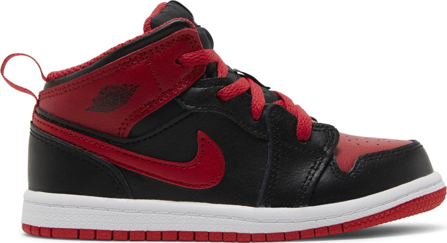 Toddlers Air Jordan Retro 1 Mid 'Alternate Bred (2022) (Td)'