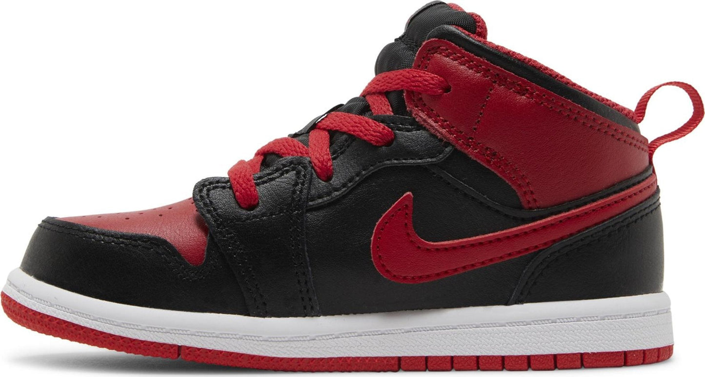 Toddlers Air Jordan Retro 1 Mid 'Alternate Bred (2022) (Td)'