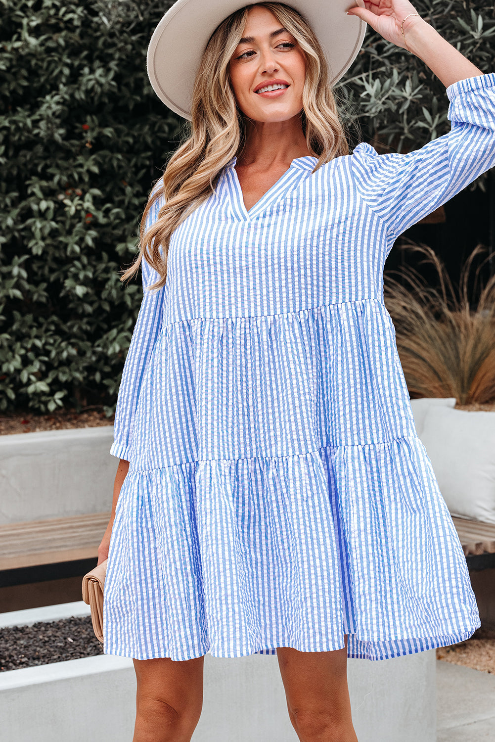 Sky Blue Stripe-