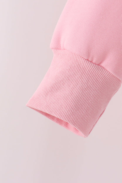 Pink Bow Sequin Mom & Me Sweatshirt