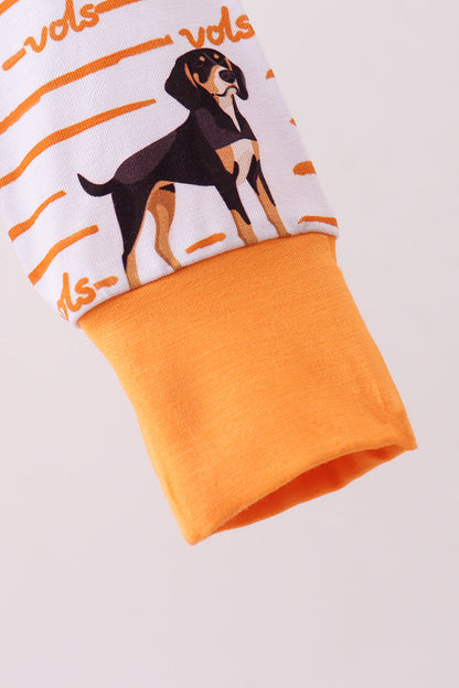 Tennessee vols bamboo zipper romper