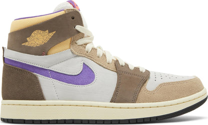 Air Jordan Men's Retro 1 High Zoom Air Cmft 2 'Palomino Wild Berry' Sneakers