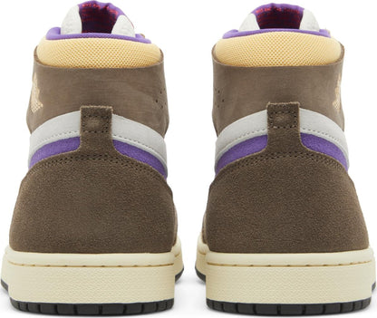 Air Jordan Men's Retro 1 High Zoom Air Cmft 2 'Palomino Wild Berry' Sneakers