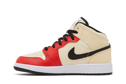 Grade School Air Jordan Retro 1 Mid Ss '88 Dunk Contest (Gs)' - DV7012-100