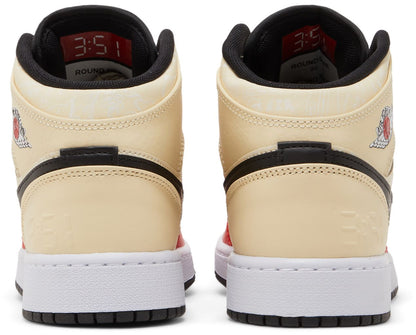 Grade School Air Jordan Retro 1 Mid Ss '88 Dunk Contest (Gs)' - DV7012-100