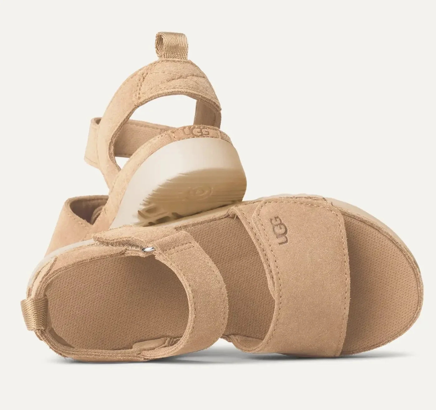 Youth UGG Goldenstar Sandal - Sand