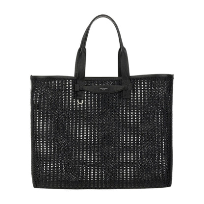 Woven Mesh Shopping Bag