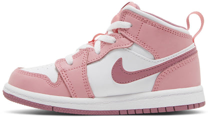 Toddlers Air Jordan Retro 1 Mid Valentine's Day (2023) (Td) - DQ8425-616