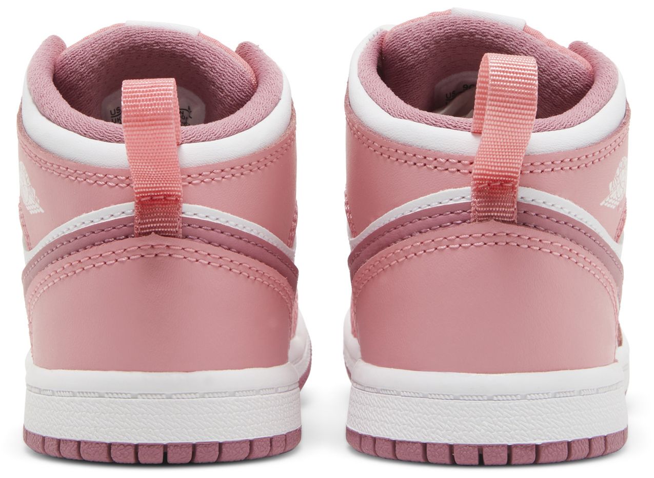 Toddlers Air Jordan Retro 1 Mid Valentine's Day (2023) (Td) - DQ8425-616
