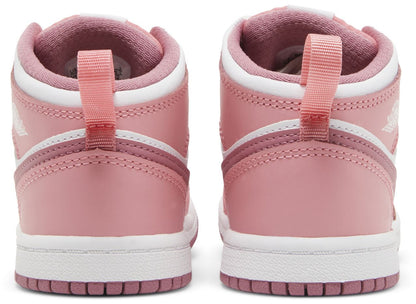Toddlers Air Jordan Retro 1 Mid Valentine's Day (2023) (Td) - DQ8425-616