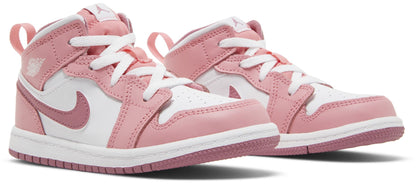Toddlers Air Jordan Retro 1 Mid Valentine's Day (2023) (Td) - DQ8425-616