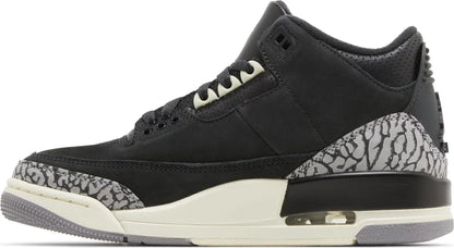 Air Jordan Women's Retro 3 "Off Noir" Sneakers
