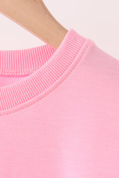 Pink Football Sequin Mom & Me Top