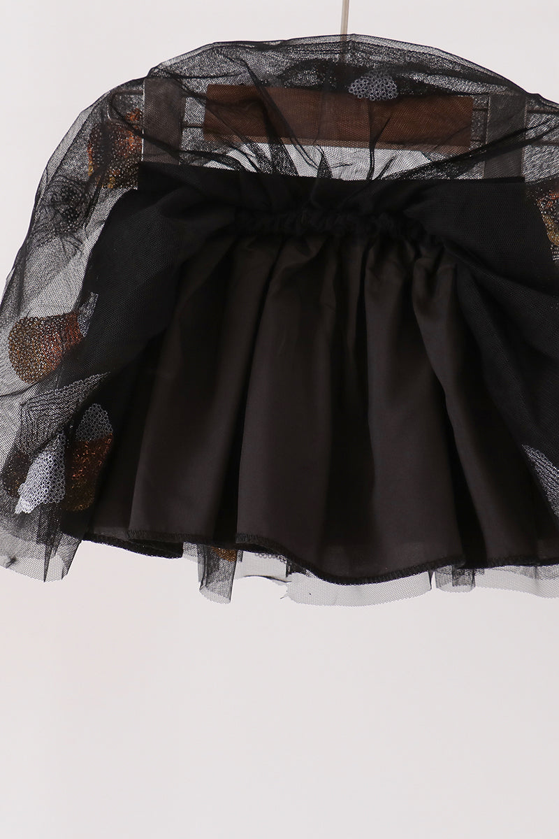 Black Candy Ghost Sequin Tutu Skirt