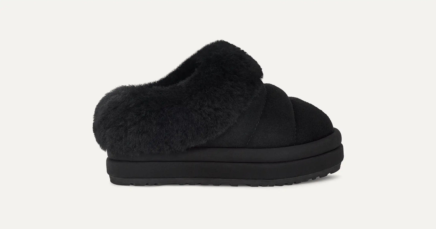 UGG Youth Tazzlita Platform Slipper 'Black ' Kid's (Kid's)
