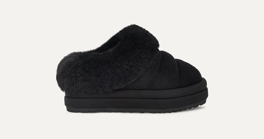 UGG Youth Tazzlita Platform Slipper 'Black ' Kid's (Kid's)