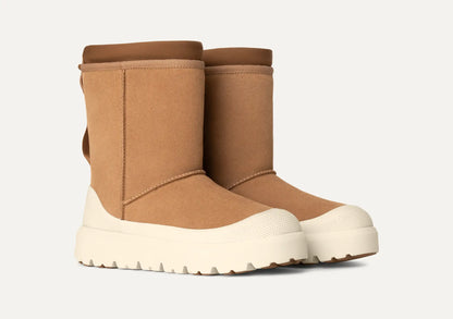 UGG Men's Classic Short Weather Hybrid Boot 'Chestnut Whitecap' Boots