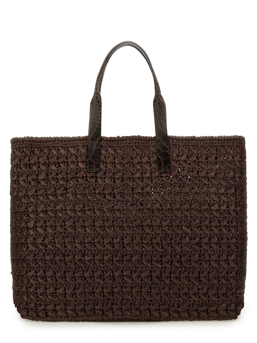 Woven Mesh Shopping Bag