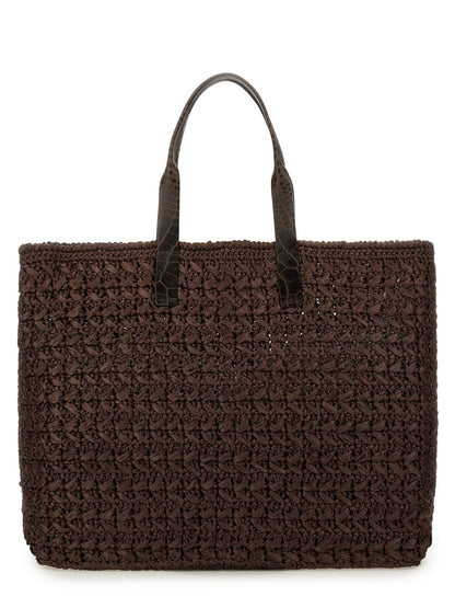 Woven Mesh Shopping Bag
