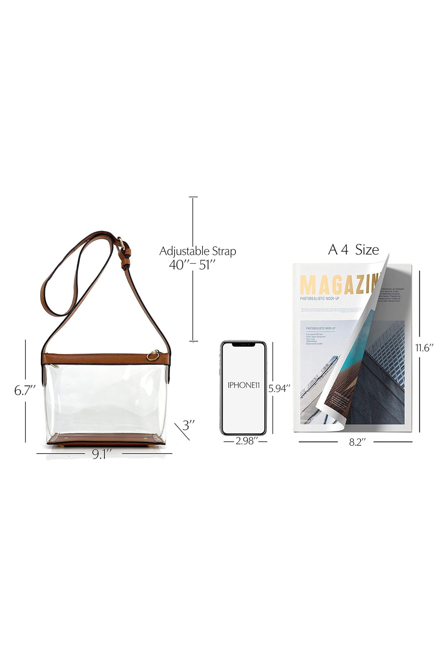 Jocelyn Pvc Shoulder Bag
