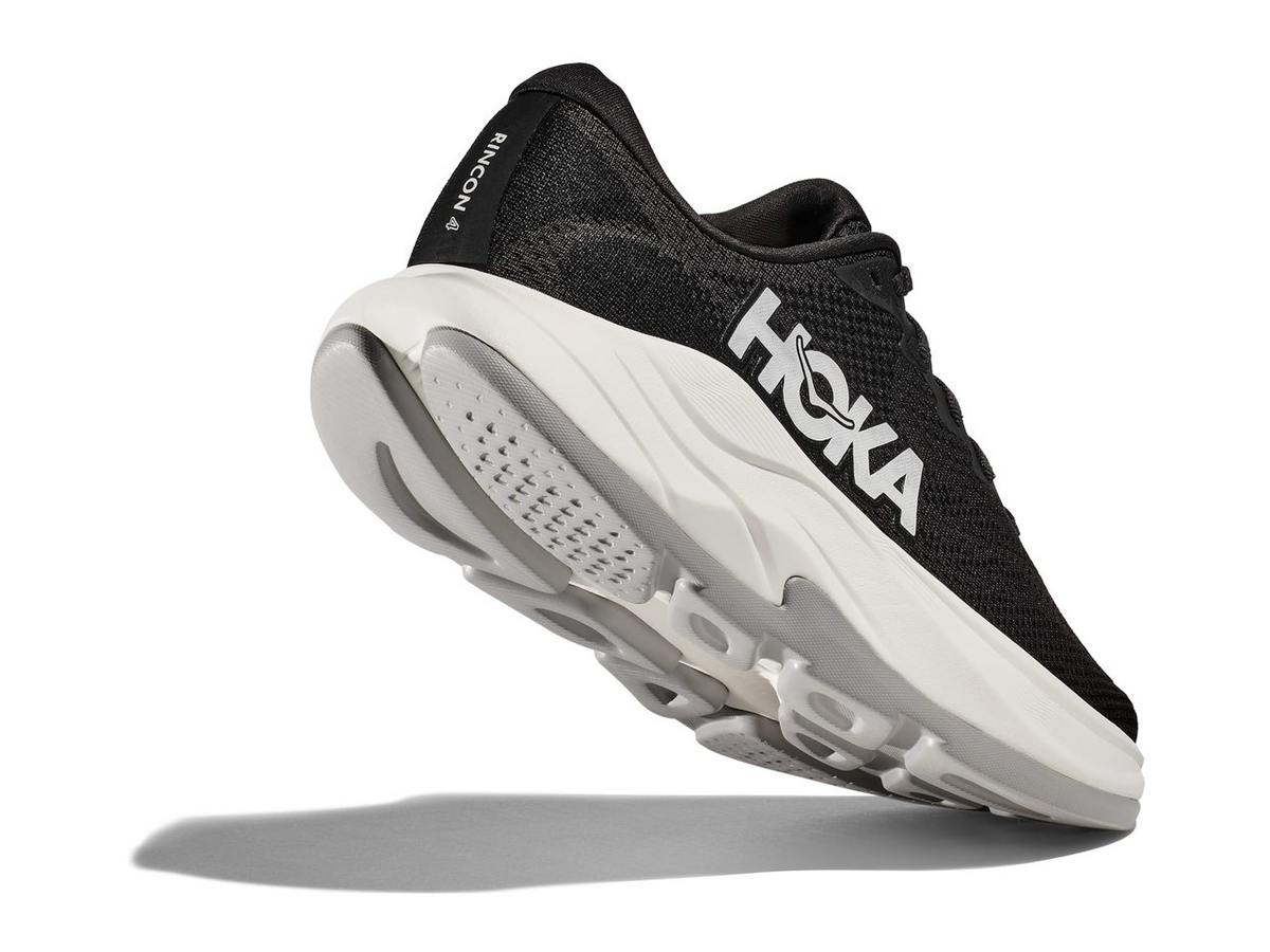 Hoka Men's Rincon 4 Black / White 9.0