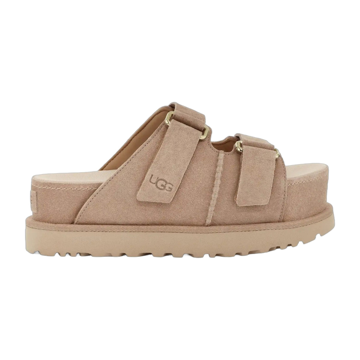 [1155458-san] Womens Ugg Goldenstar Hi - Sand