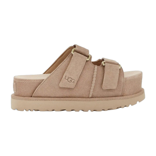 [1155458-san] Womens Ugg Goldenstar Hi - Sand