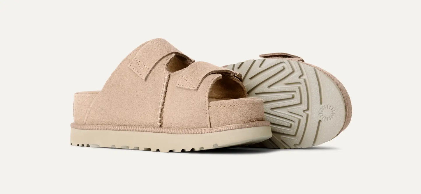 [1155458-san] Womens Ugg Goldenstar Hi - Sand