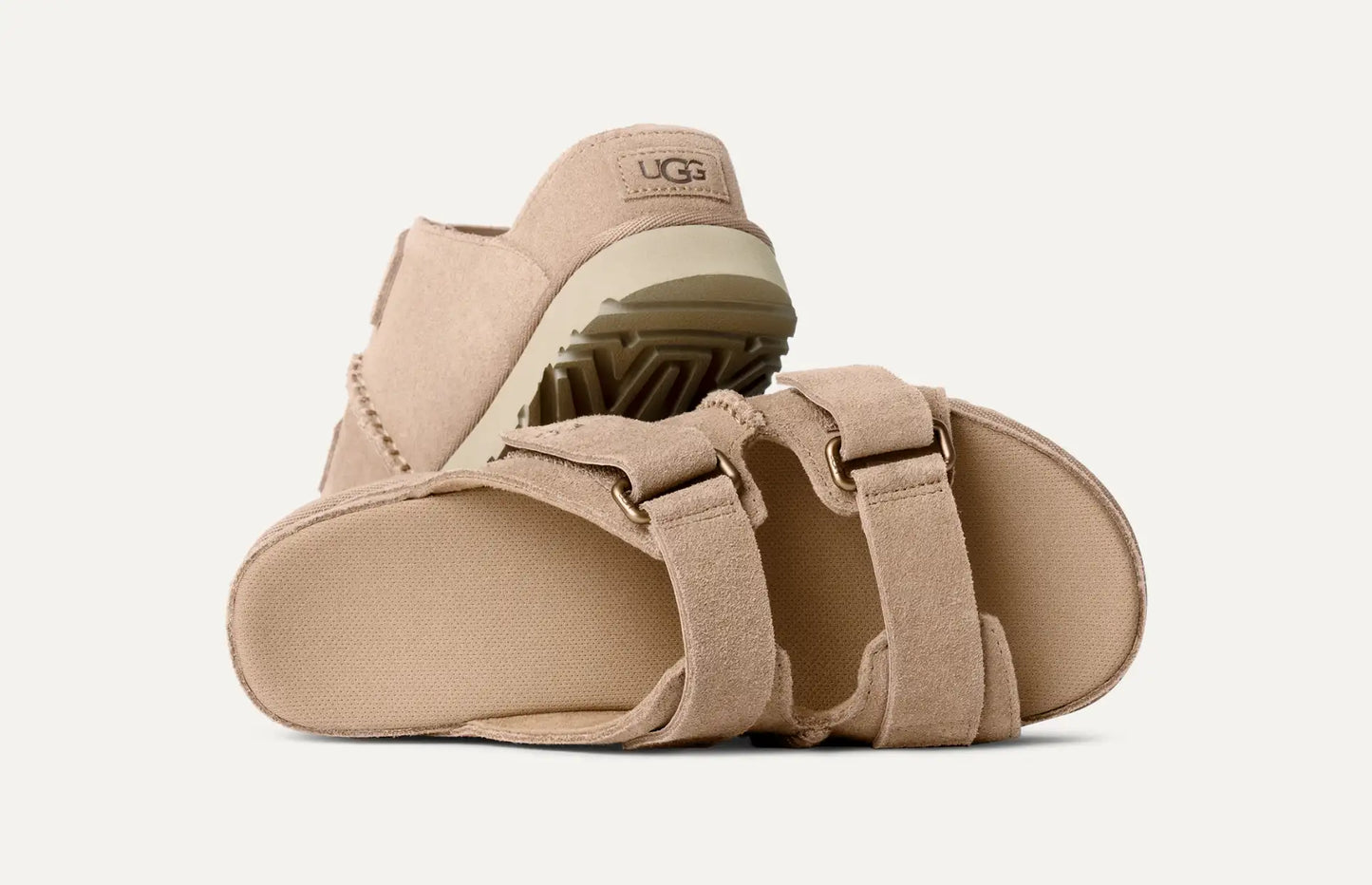 [1155458-san] Womens Ugg Goldenstar Hi - Sand