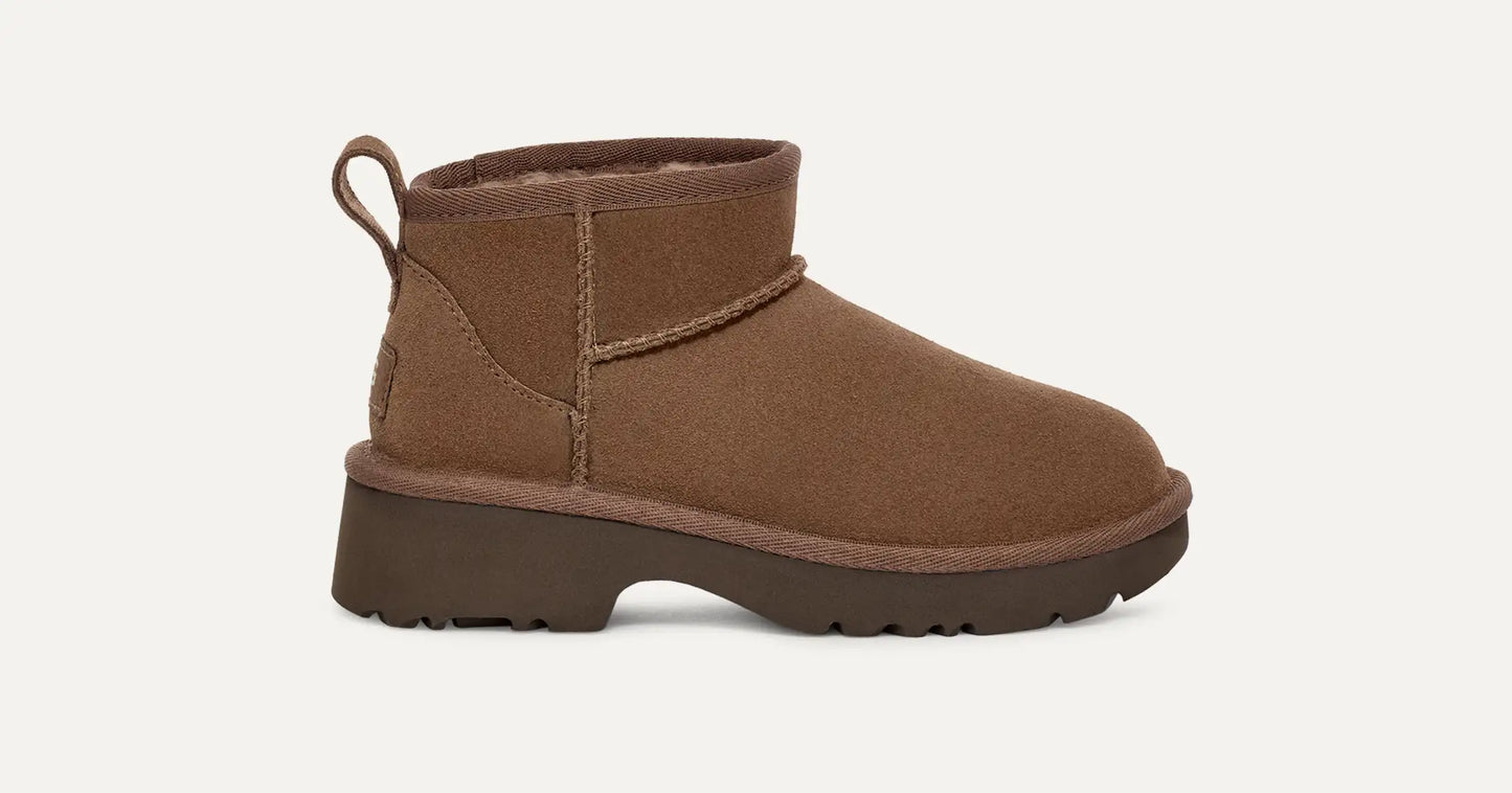 Youth UGG Ultra Mini New Heights - Hickory