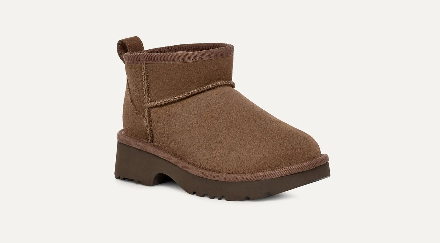 Youth UGG Ultra Mini New Heights - Hickory