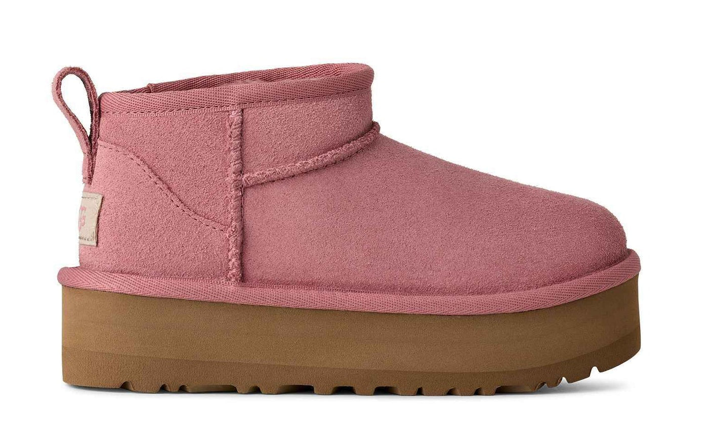 Youth UGG Classic Ultra Mini Platform - Pink Dawn
