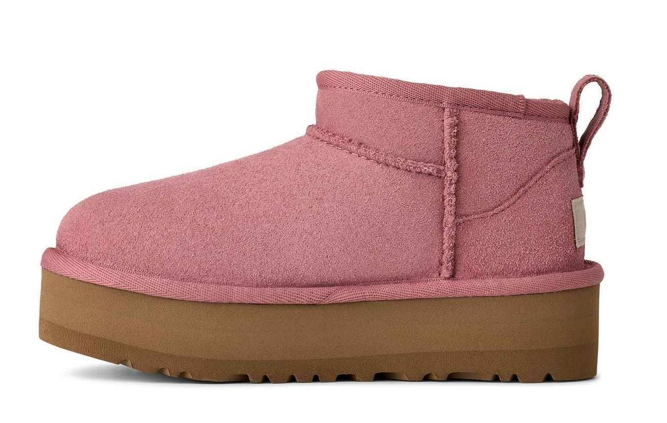 Youth UGG Classic Ultra Mini Platform - Pink Dawn