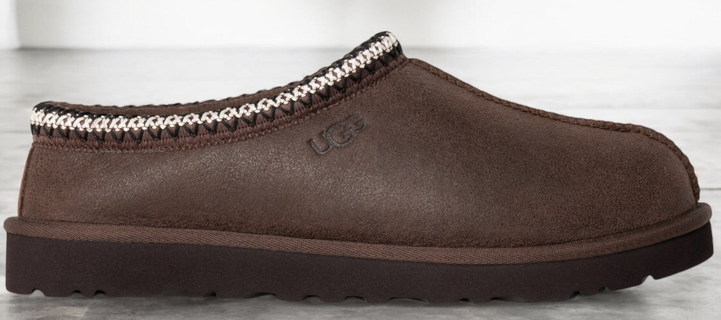 UGG Men's Tasman Distressed Slipper 'Burnt Cedar' Shoes