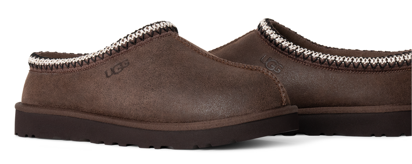 UGG Men's Tasman Distressed Slipper 'Burnt Cedar' Shoes