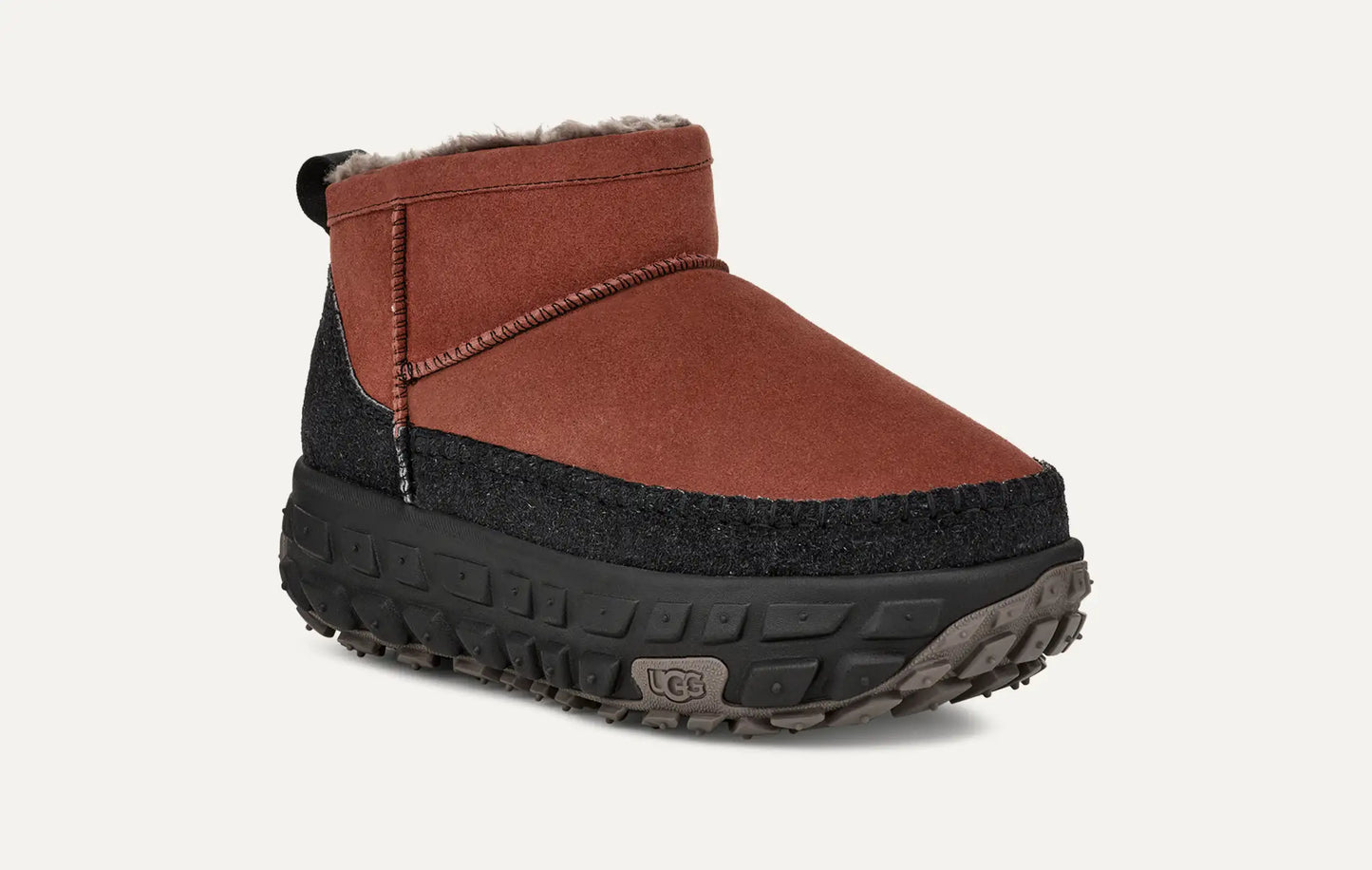 Men's UGG Venture Daze Ultra Mini Boot 'Red Jasper Black'