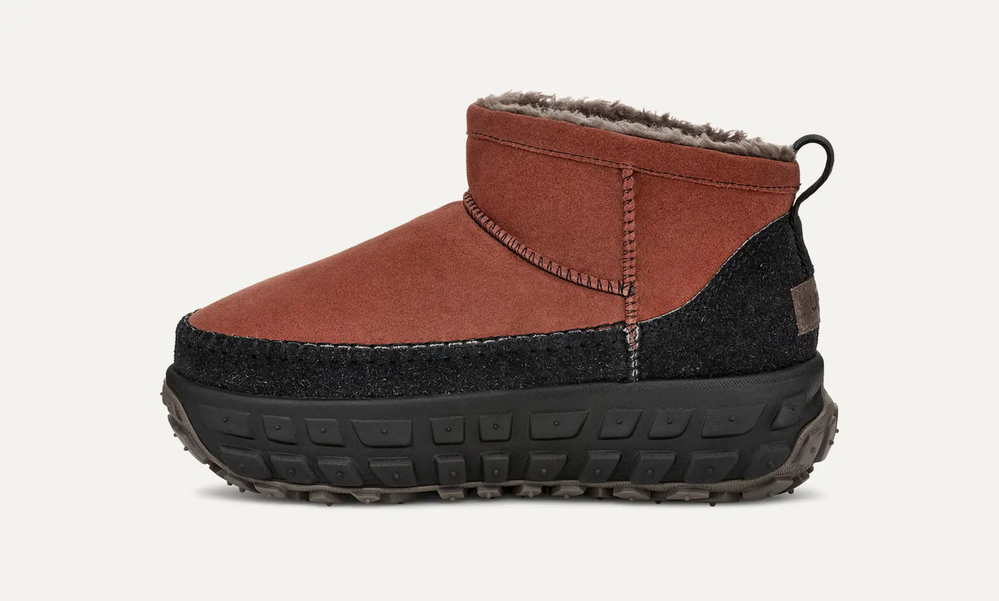 Men's UGG Venture Daze Ultra Mini Boot 'Red Jasper Black'