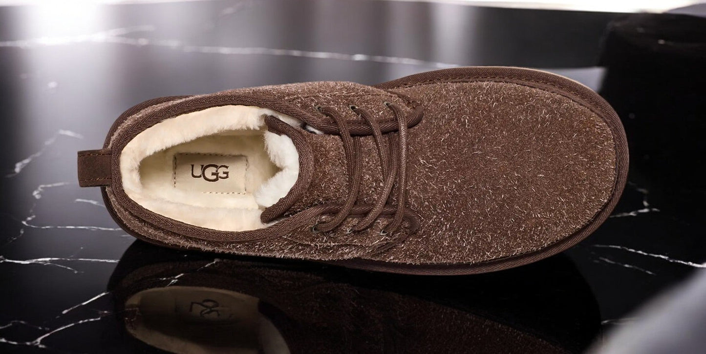 UGG Men's Neumel Shaggy Suede Sneakers