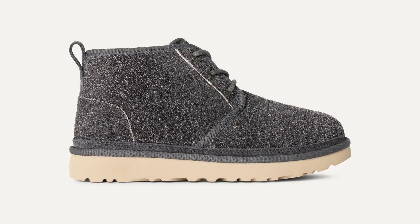 UGG Men's Neumel Shaggy Suede Boot 'Dark Grey' Boots
