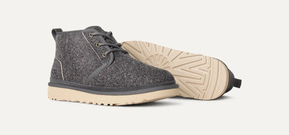 UGG Men's Neumel Shaggy Suede Boot 'Dark Grey' Boots