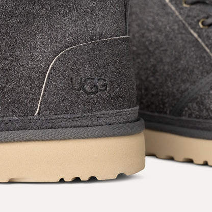 UGG Men's Neumel Shaggy Suede Boot 'Dark Grey' Boots
