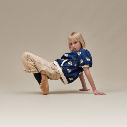 UGG Kids Tasman Maxi Curly Slipper Chestnut Slippers