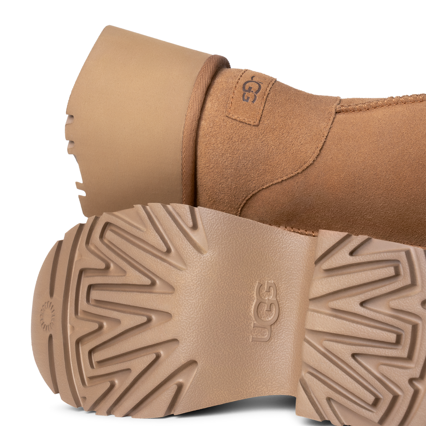 UGG Women's Classic Short New Heights Boot 'Chestnut' Boots