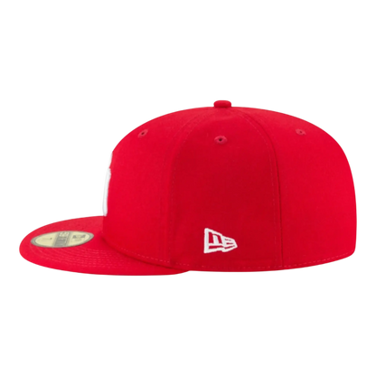 New Era 59Fifty New York Yankees Men Fitted Hat Red